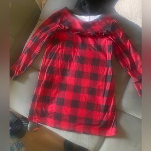 Christmas Pajamas -Dress girls size 6 Target worn once